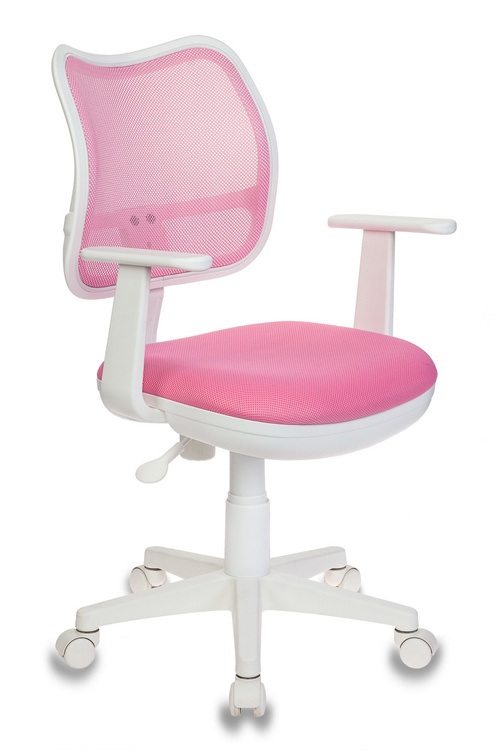 Кресло детское Бюрократ Ch-W797 розовый сетка/ткань