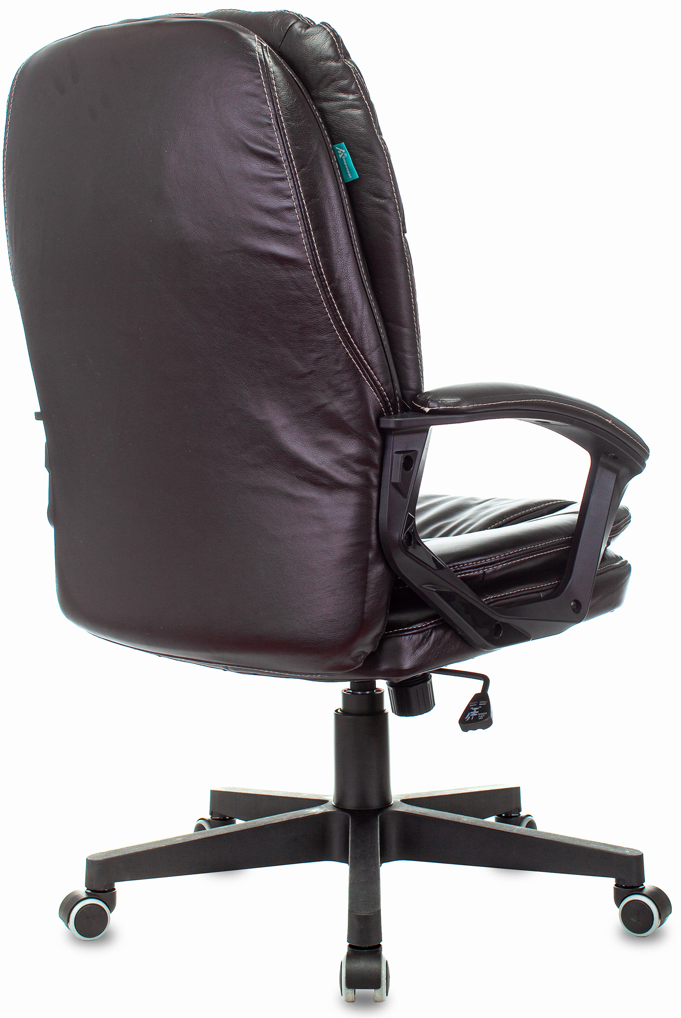 Кресло руководителя Бюрократ CH-868N темно-коричневый NE-15 эко.кожа крестов. пластик