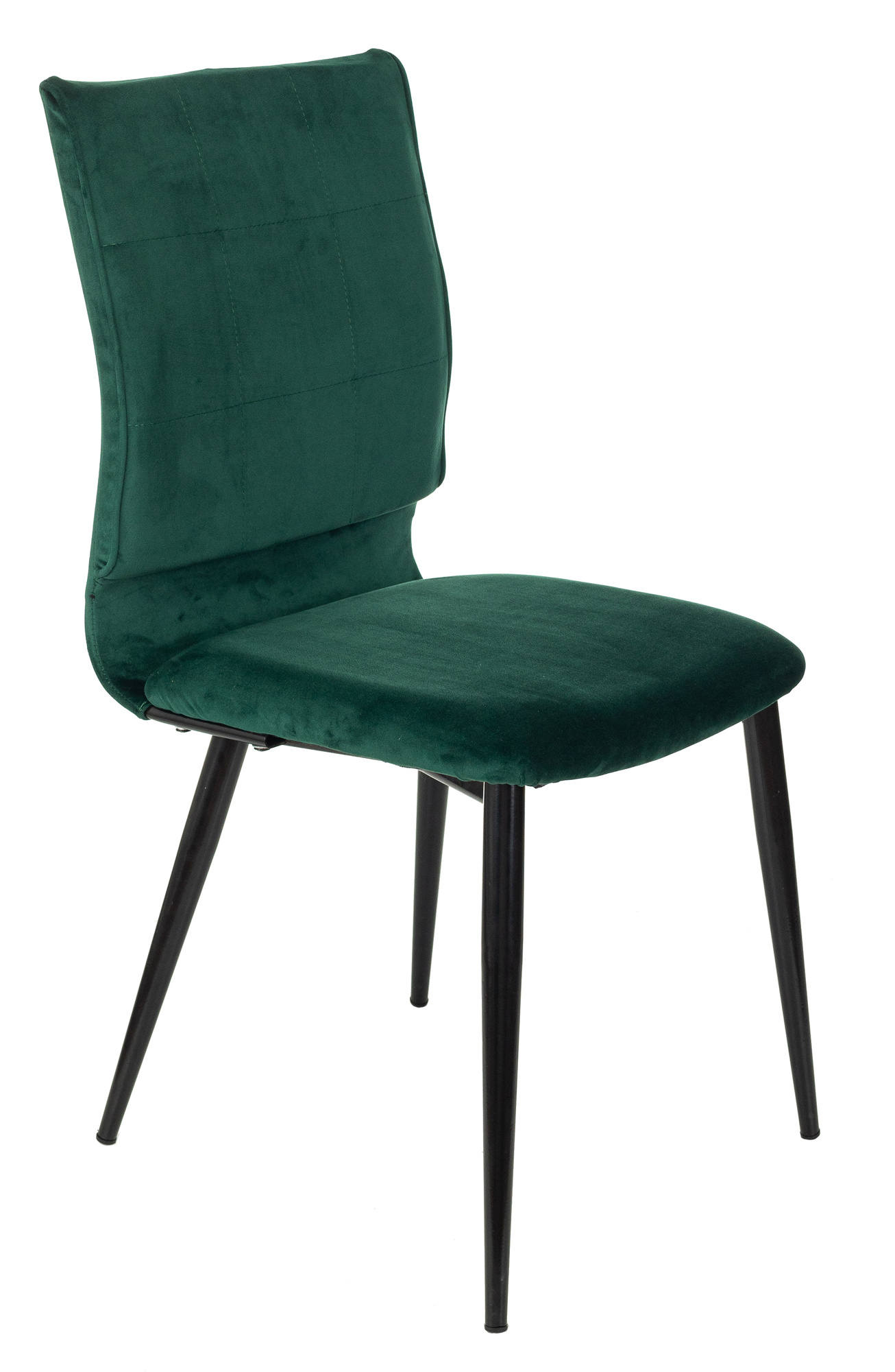 Стул для кухни Бюрократ KF-GREEN_2 комплект 2шт зеленый Italia green металл черный на ножках