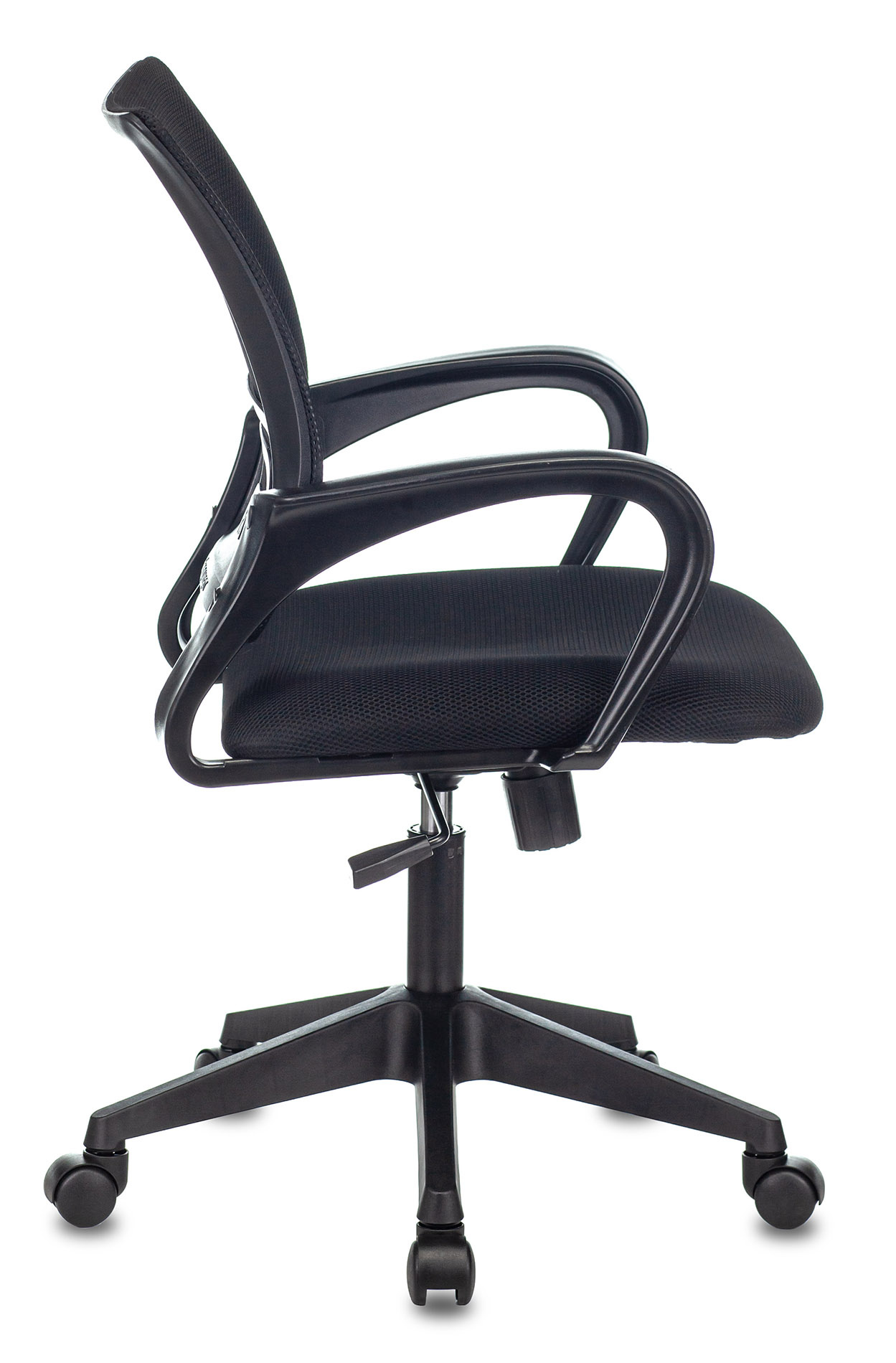 Кресло Бюрократ CH-695N черный TW-01 сиденье черный TW-11 сетка/ткань крестов. пластик